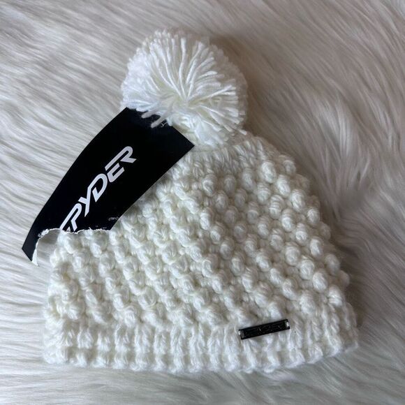 Spyder Toddler GIRLS BRRR BERRY POM BEANIE Size XS/S - Picture 7 of 7